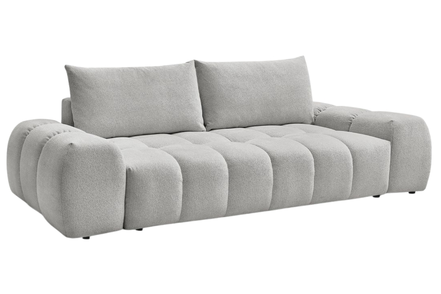 Bobochic Paris Světle šedá trojmístná pohovka Everest 278 cm Bobochic Paris
