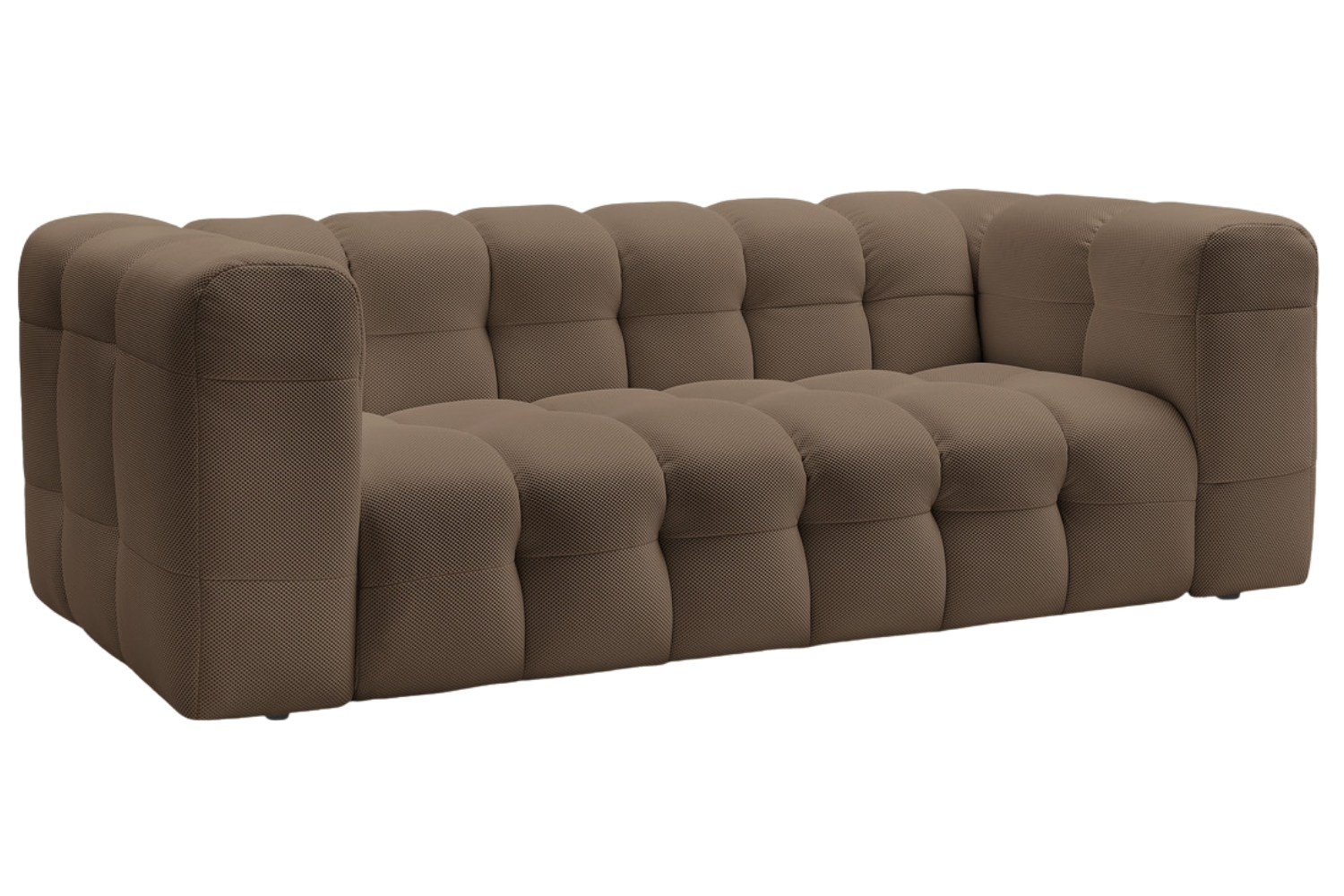 Bobochic Paris Hnědá trojmístná pohovka Cloud 232 cm Bobochic Paris