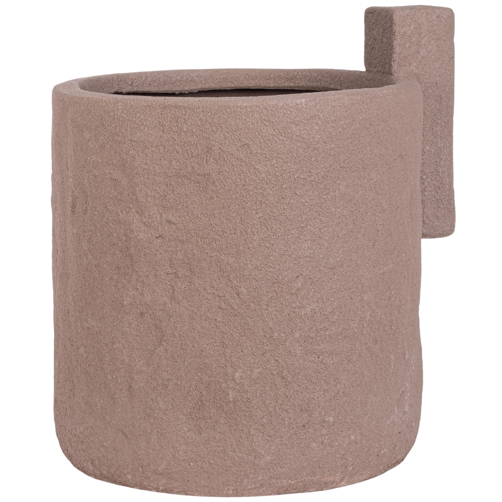 Bizzotto Hnědý zahradní květináč Materic 50 cm Bizzotto