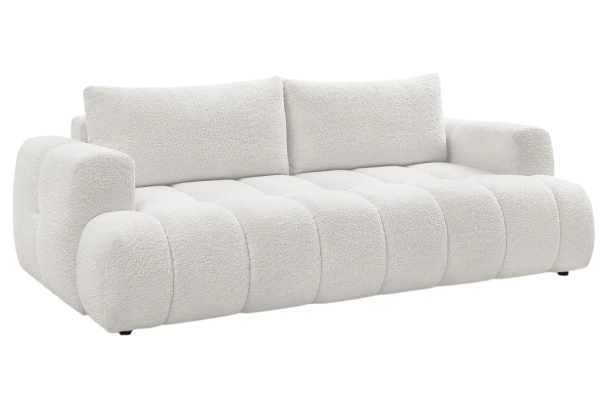 Bobochic Paris bouclé rozkládací pohovka Fuji