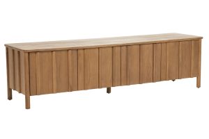 Eleonora Hněd&yacute; dubov&yacute; TV stolek Jake 183 x 47 cm Eleonora