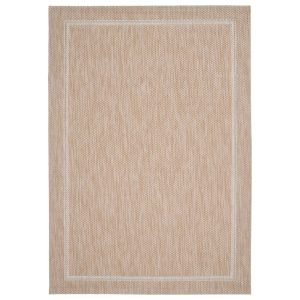 Fargotex Světle hněd&yacute; zahradn&iacute; koberec Grano Frame 160 x 230 cm Fargotex