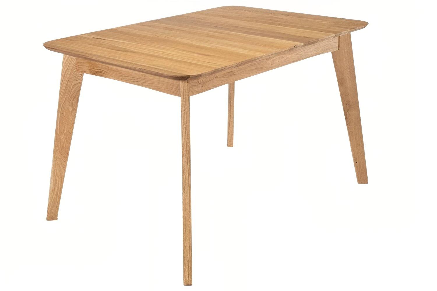 FormWood Dubový rozkládací jídelní stůl Orlando 120/158 x 80 cm FormWood