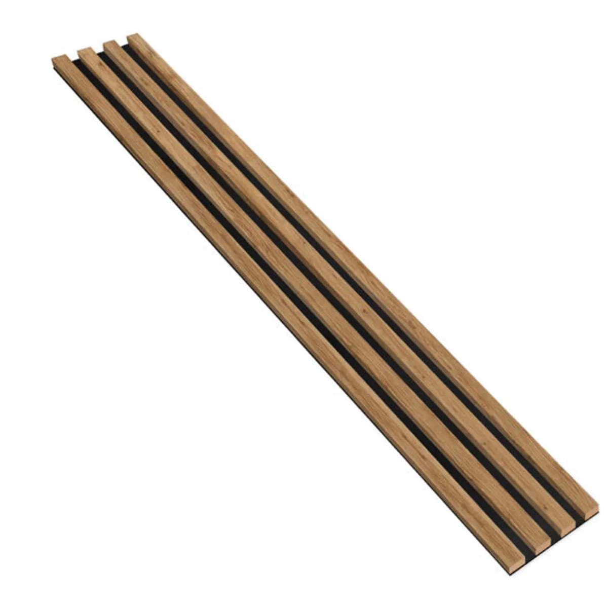 Designový akustický panel Dub Catania - 16,8 cm - 4 lamely - startovací panel