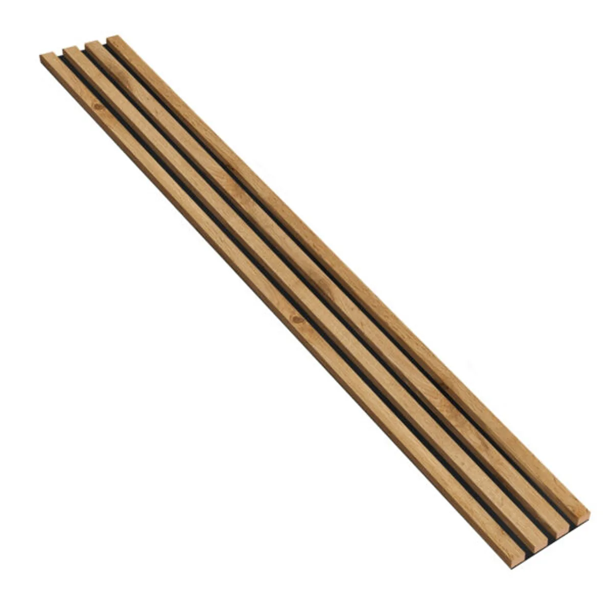 Designový akustický panel Dub Wotan - 16,8 cm - 4 lamely - startovací panel