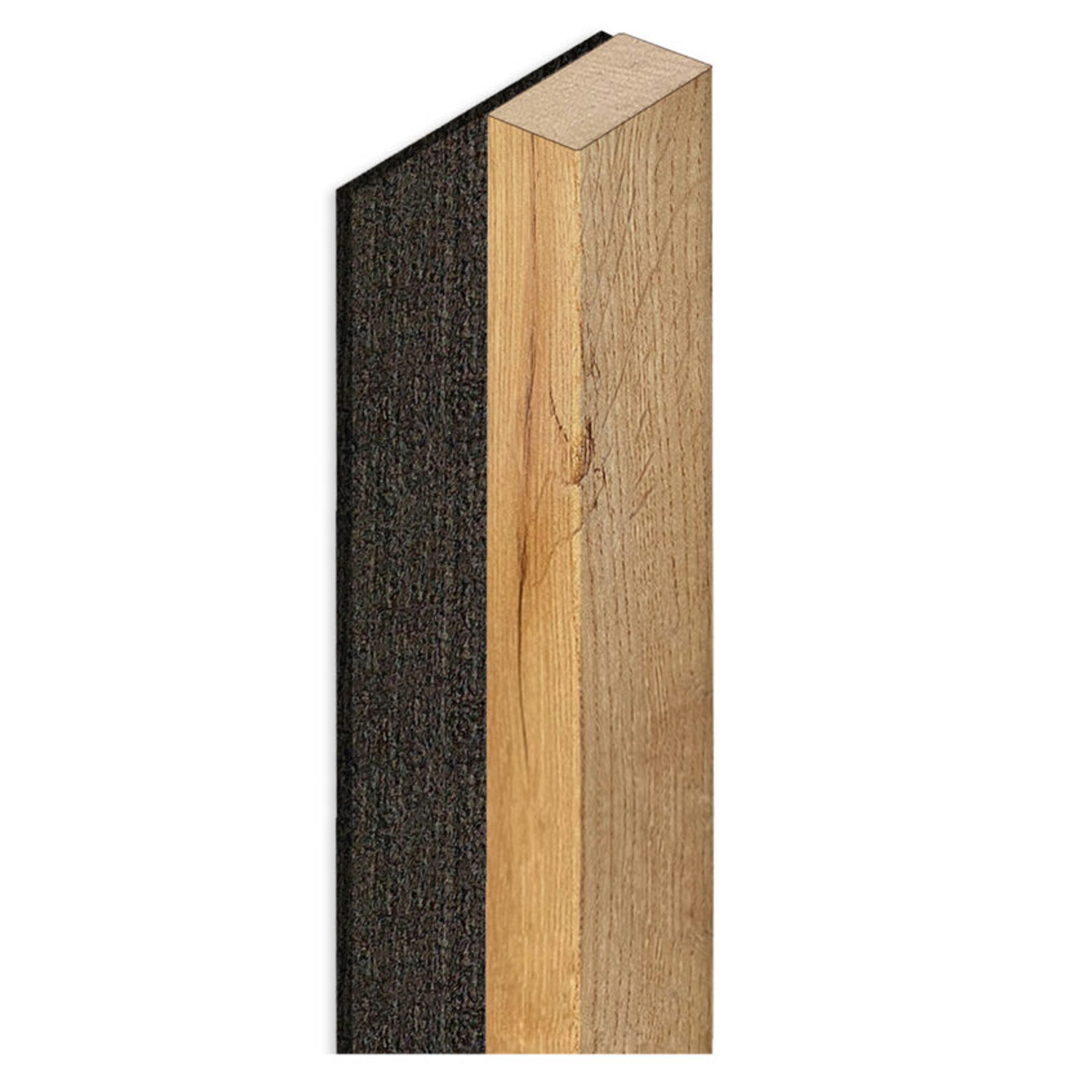 Designový akustický panel Dub Wotan - 5 cm - 1 lamela