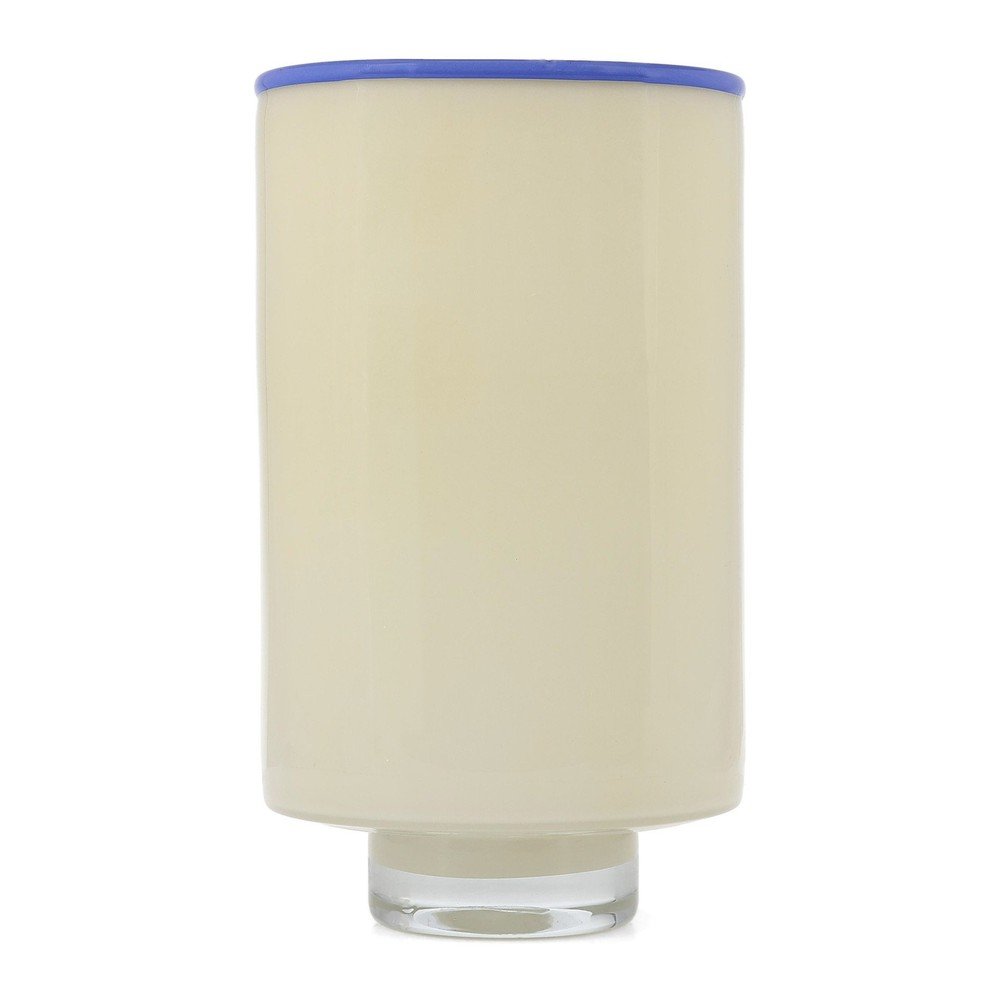 Krémová skleněná váza (výška 26 cm) Milo – ONA ONA
