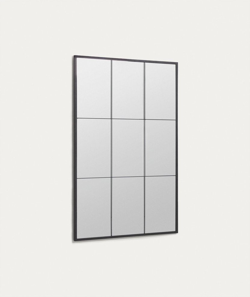 Nástěnné zrcadlo s dřevěným rámem 100x160 cm Ulrica – Kave Home Kave Home