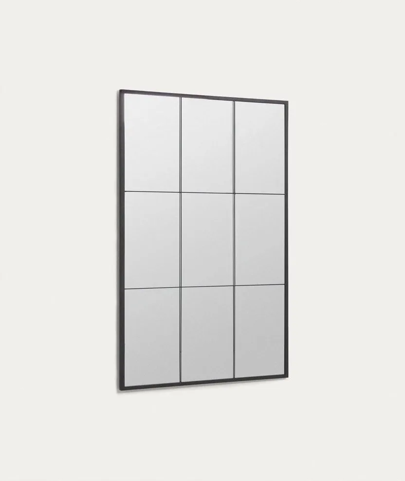 Nástěnné zrcadlo s dřevěným rámem 100x160 cm Ulrica – Kave Home