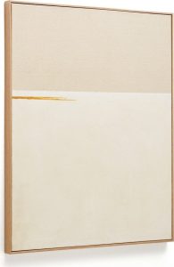 Ručně malovan&yacute; obraz s r&aacute;mem/na pl&aacute;tně 80x100 cm Salin &ndash; Kave Home Kave Home