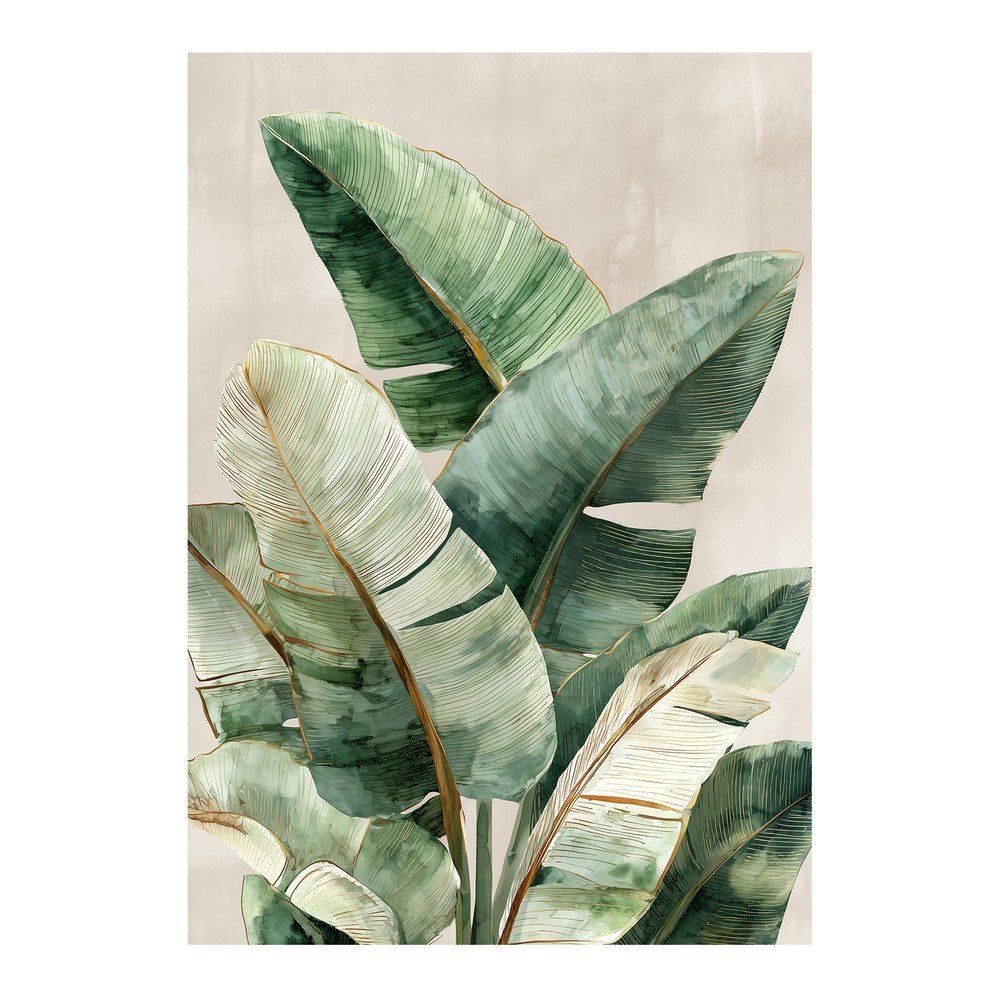 Tištěný obraz na plátně 70x100 cm Foliage – Styler Styler
