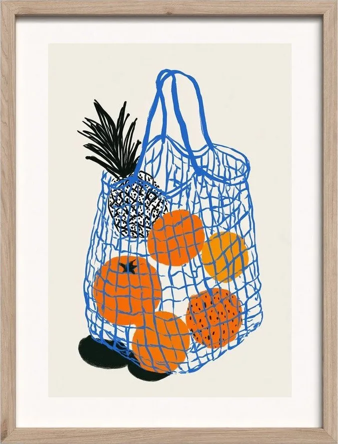 Tištěný obraz s rámem 30x40 cm Summer Fruit – Styler