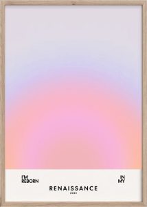 Ti&scaron;těn&yacute; obraz s r&aacute;mem 50x70 cm Soft Nuances &ndash; Styler Styler