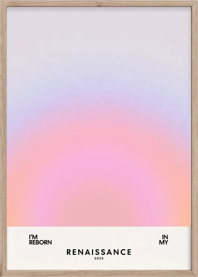 Tištěný obraz s rámem 50x70 cm Soft Nuances – Styler