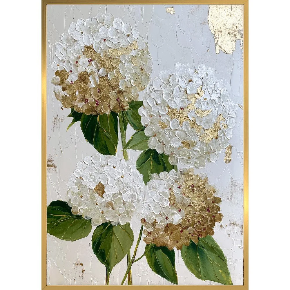 Tištěný obraz s rámem 60x90 cm Hydrangea – Styler