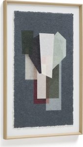 Ti&scaron;těn&yacute; obraz s r&aacute;mem/na pl&aacute;tně 60x90 cm Veluni &ndash; Kave Home Kave Home