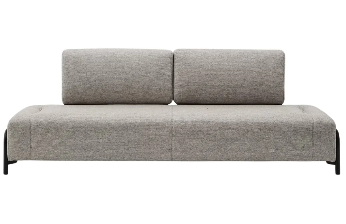 Kave Home Béžovošedá pohovka Compo 232 cm