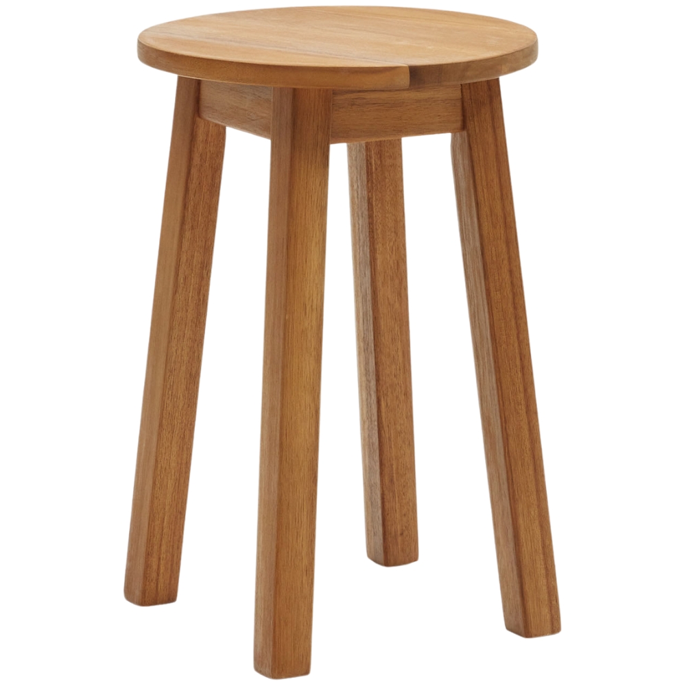Kave Home Dřevěná zahradní stolička Amel 46 cm Kave Home