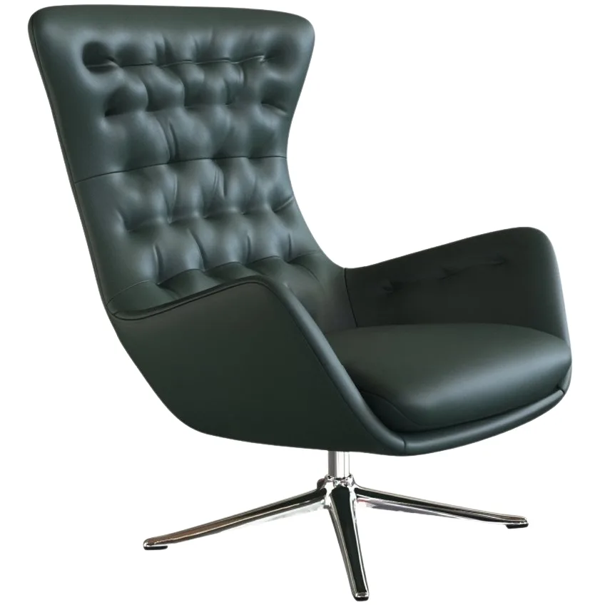 Kožené lounge křeslo FLEXLUX SINI