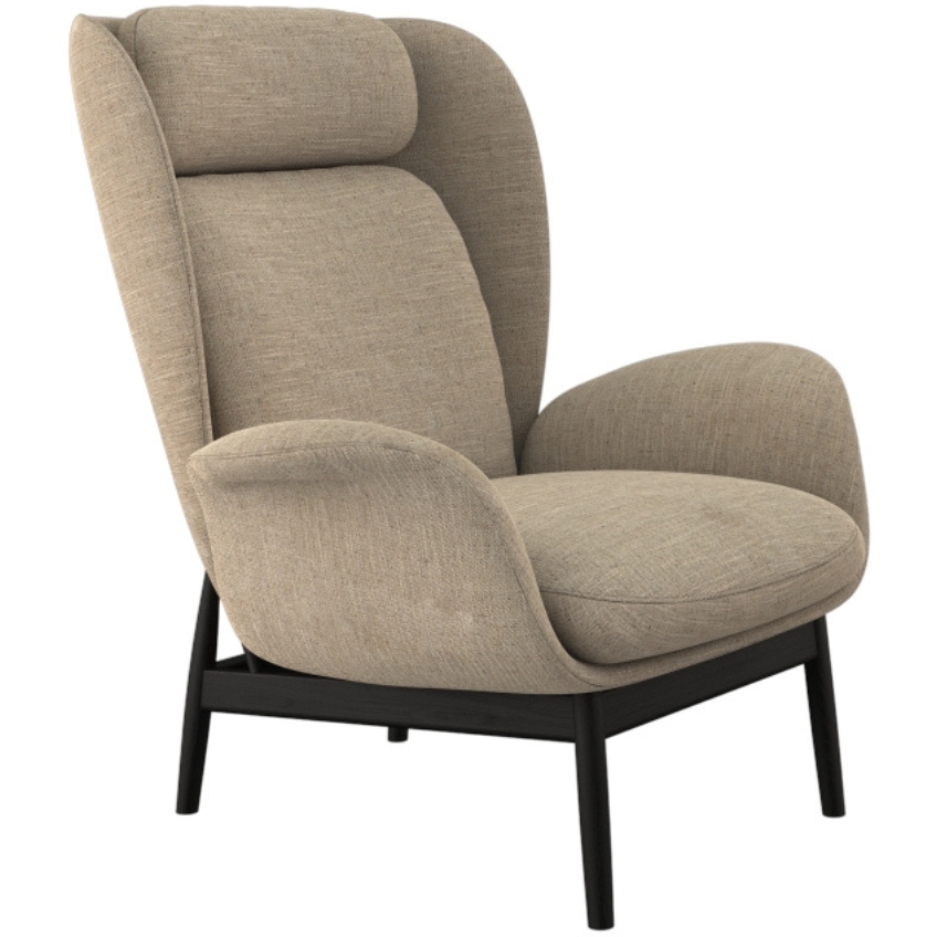 Flexlux Béžové čalouněné lounge křeslo PADOVA Flexlux