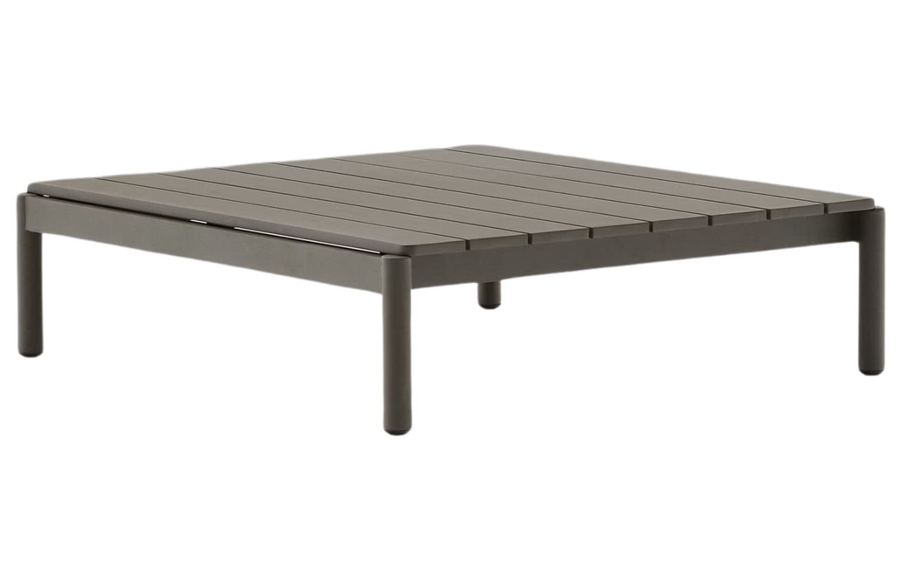 Kave Home Zelený zahradní stolek Sorells 91 x 89 cm Kave Home