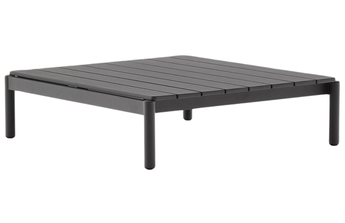 Kave Home Šedý zahradní stolek Sorells 91 x 89 cm Kave Home
