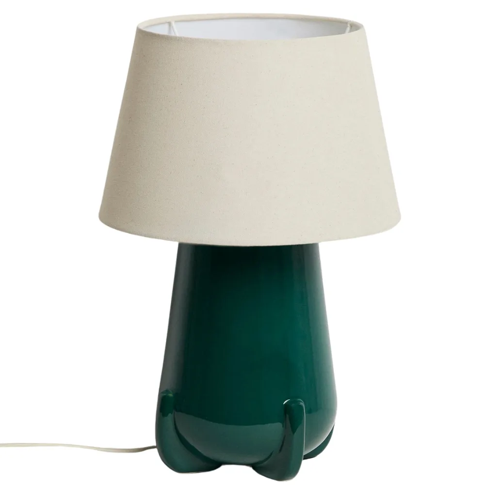 Kave Home keramická stolní lampa Odra