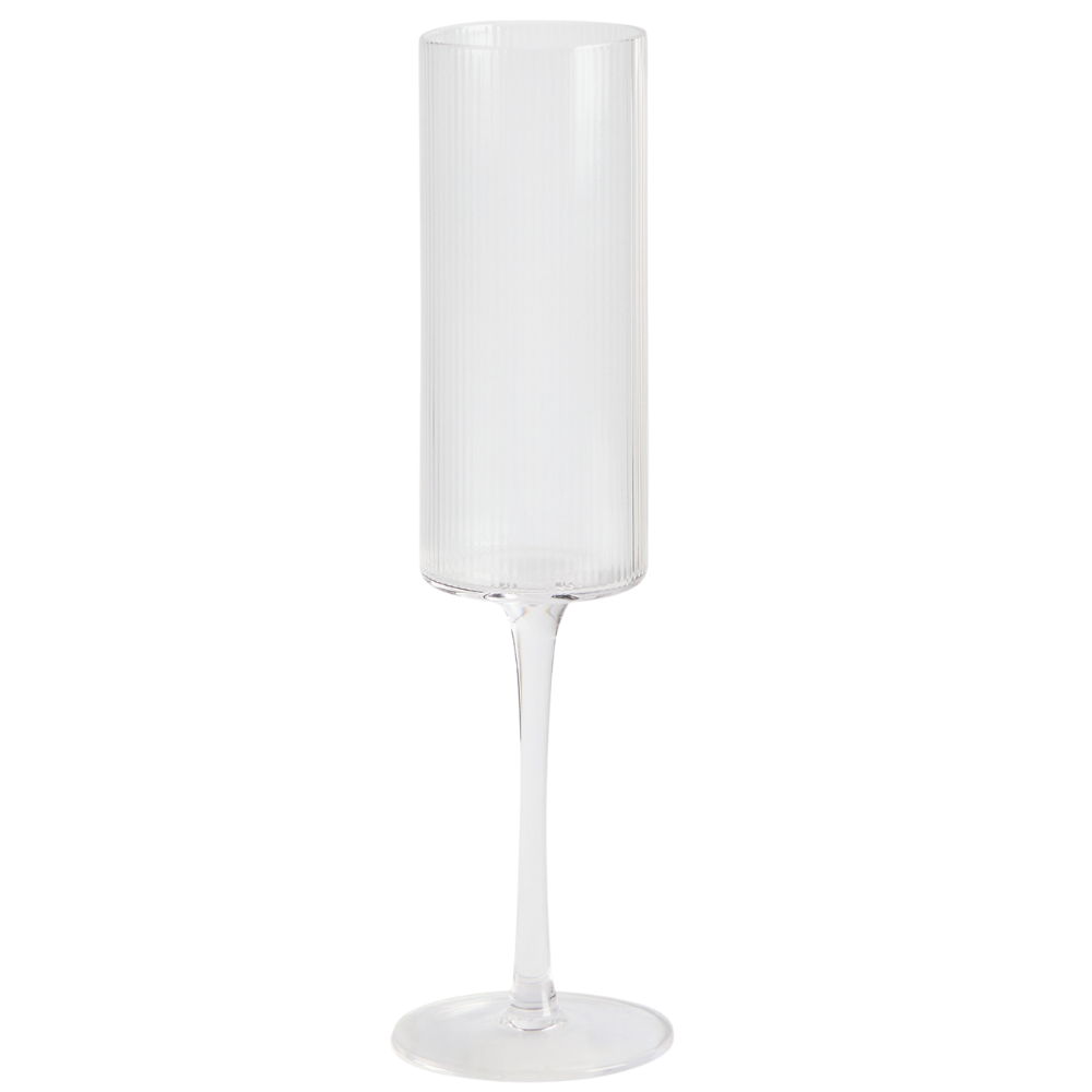 Kave Home Sklenička na sekt Eluria 245 ml Kave Home
