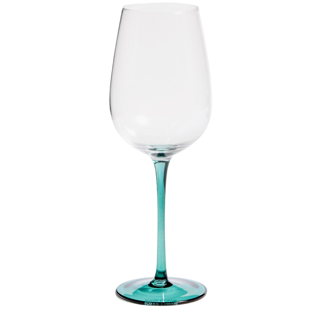 Kave Home Zelená sklenička na víno Irides 430 ml Kave Home