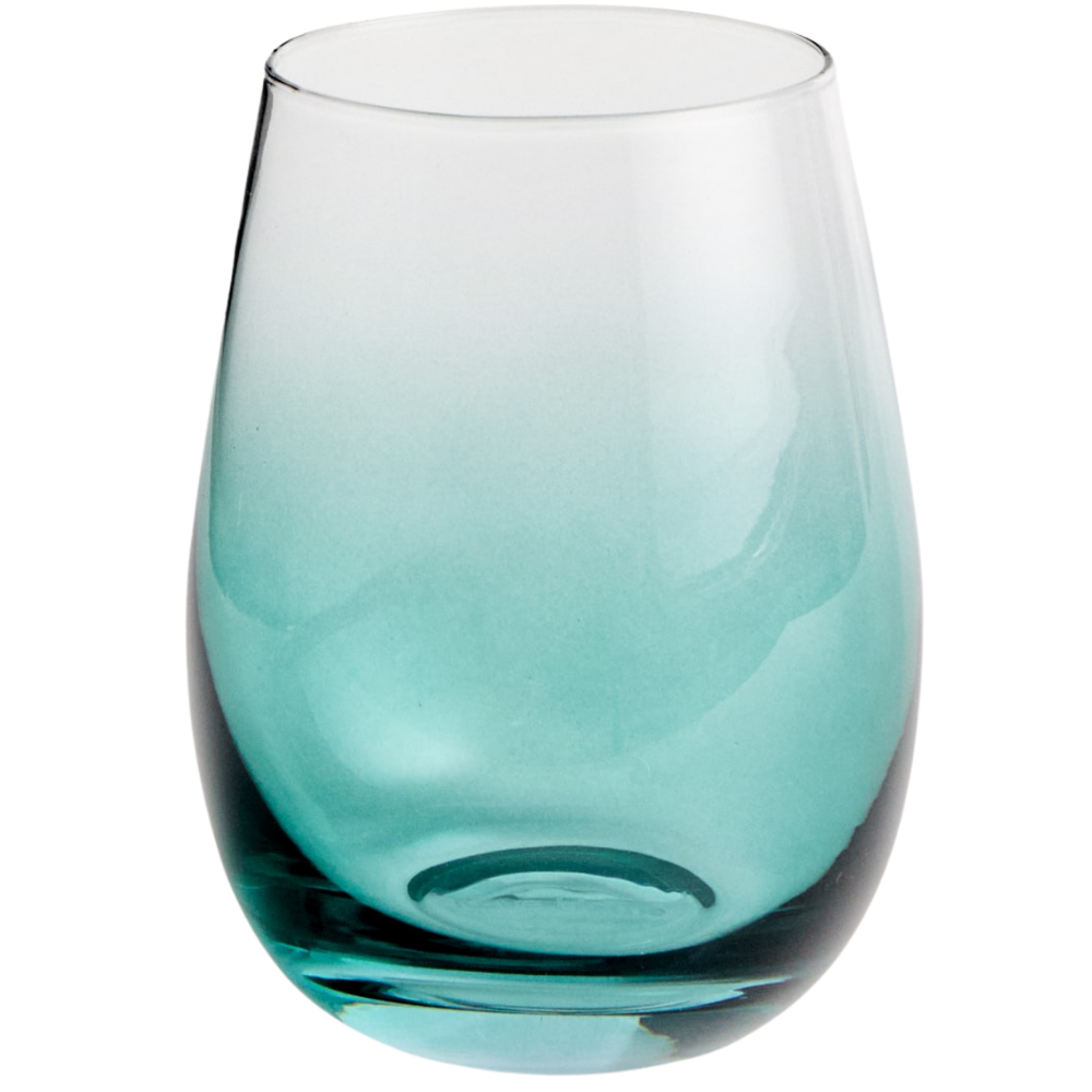 Kave Home Zelená sklenička Irides 420 ml Kave Home