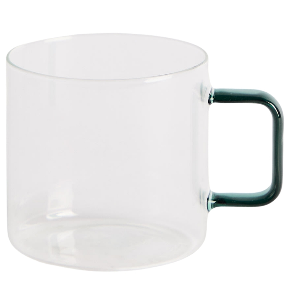 Kave Home Čirý skleněný hrnek Micla 260 ml Kave Home