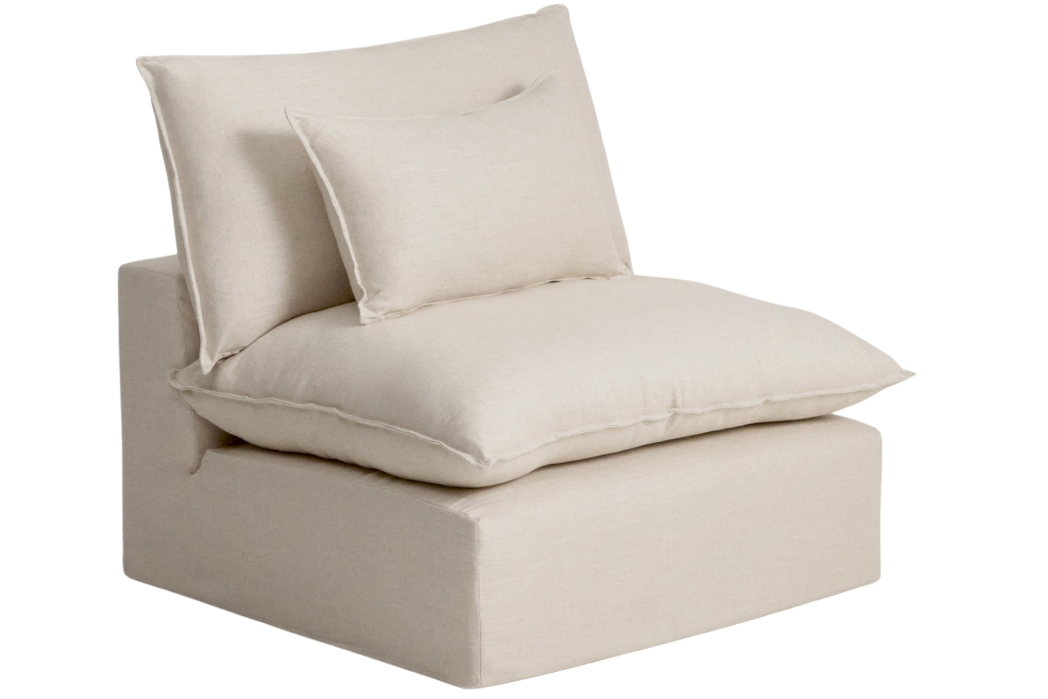 Kave Home Béžové křeslo Anarela 110 cm s odnímatelným potahem Kave Home