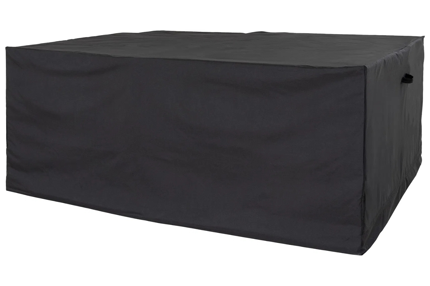 Nordic Living Černý ochranný obal na zahradní set stolu se čtyřmi židlemi Alex 180 x 155 cm Nordic Living