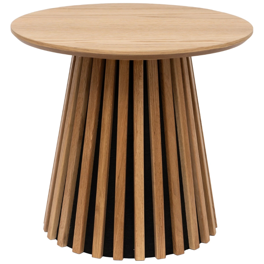 Nordic Living Dubový odkládací stolek Osaka 50 cm Nordic Living