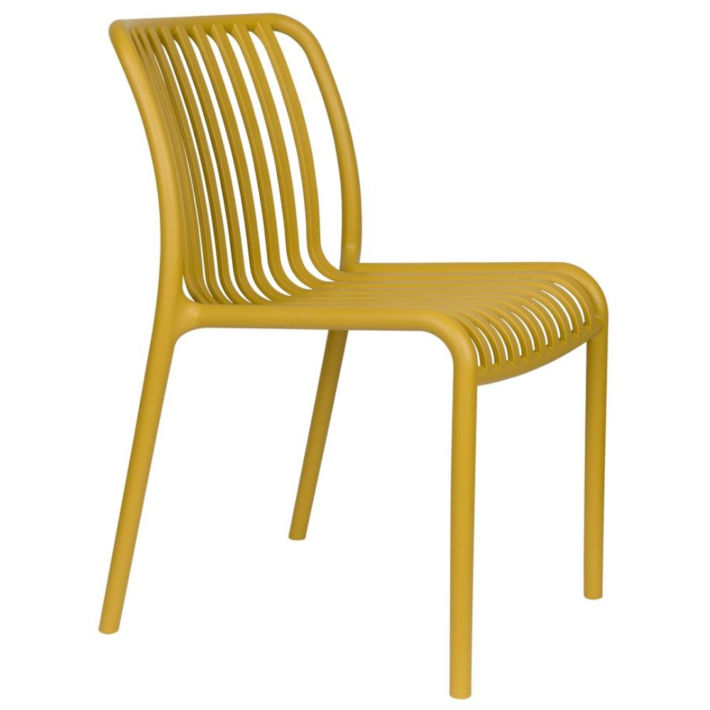 Housecraft Living Žlutá plastová zahradní židle Mante Housecraft Living