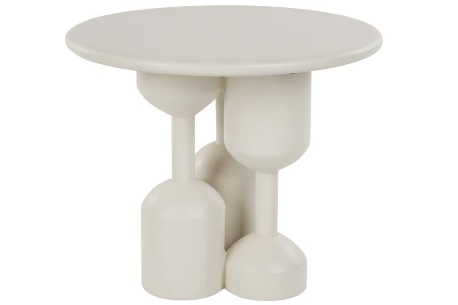 Housecraft Living Béžový odkládací stolek Dec ø 55 cm Housecraft Living
