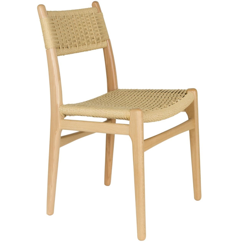 Dutchbone Dřevěná jídelní židle CECILE Dutchbone
