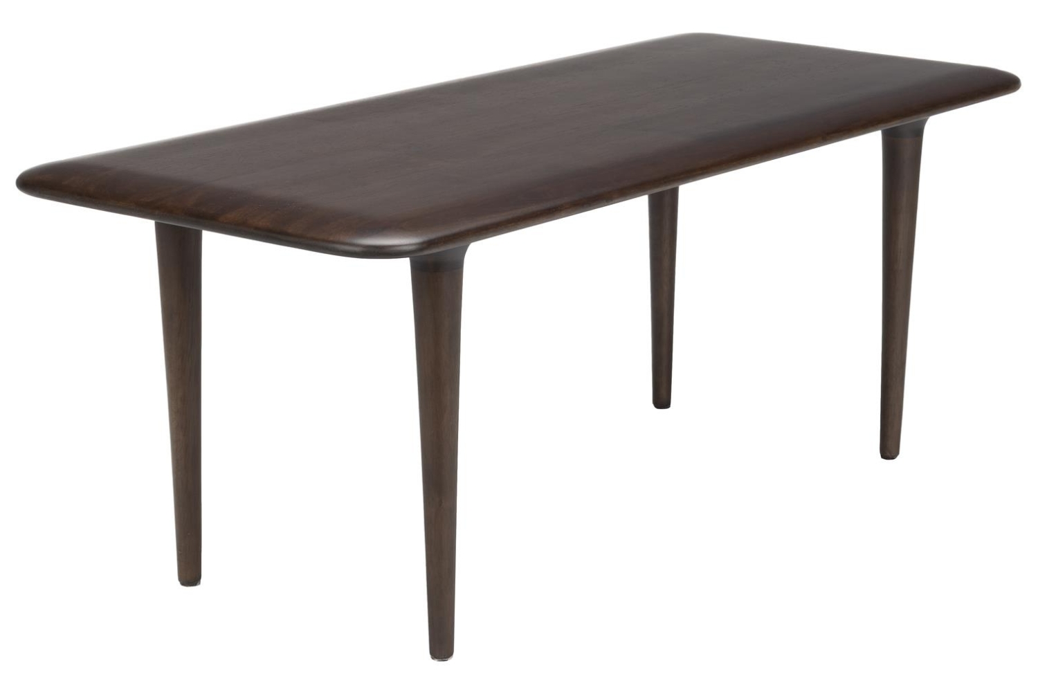 Dutchbone Tmavě hnědý dřevěný konferenční stolek ELROY 85 x 38 cm Dutchbone