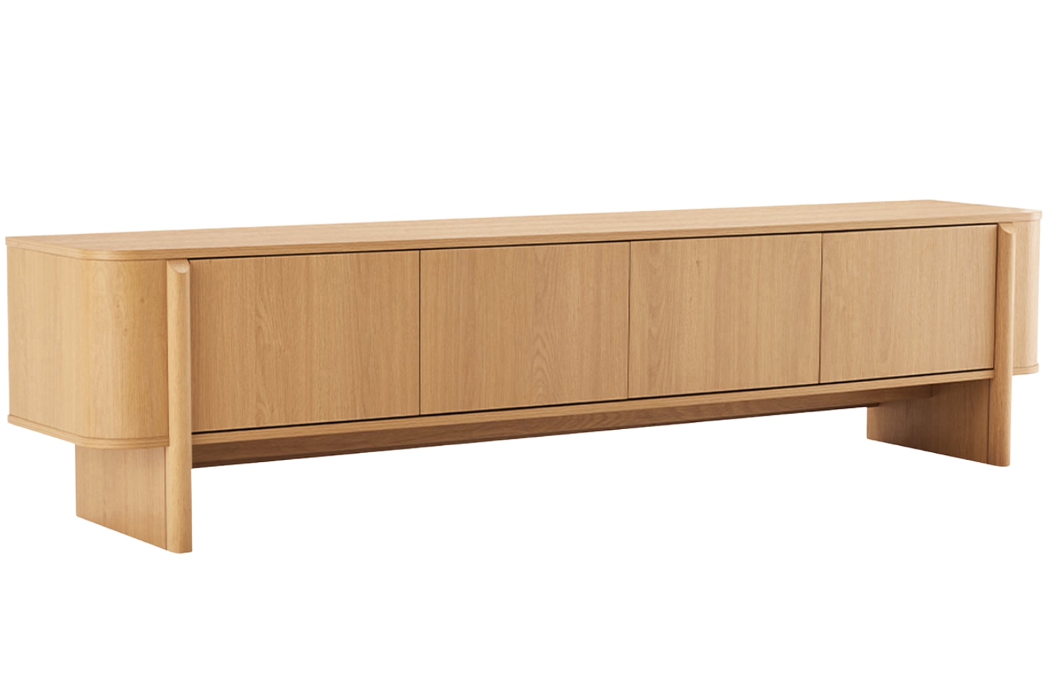 Somcasa TV stolek Sydney 203 x 42 cm s dubovým dekorem Somcasa