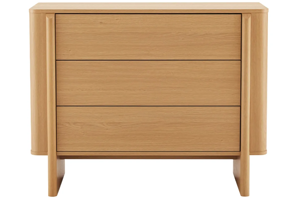 Somcasa Komoda Sydney 100 x 42 cm se zásuvkami