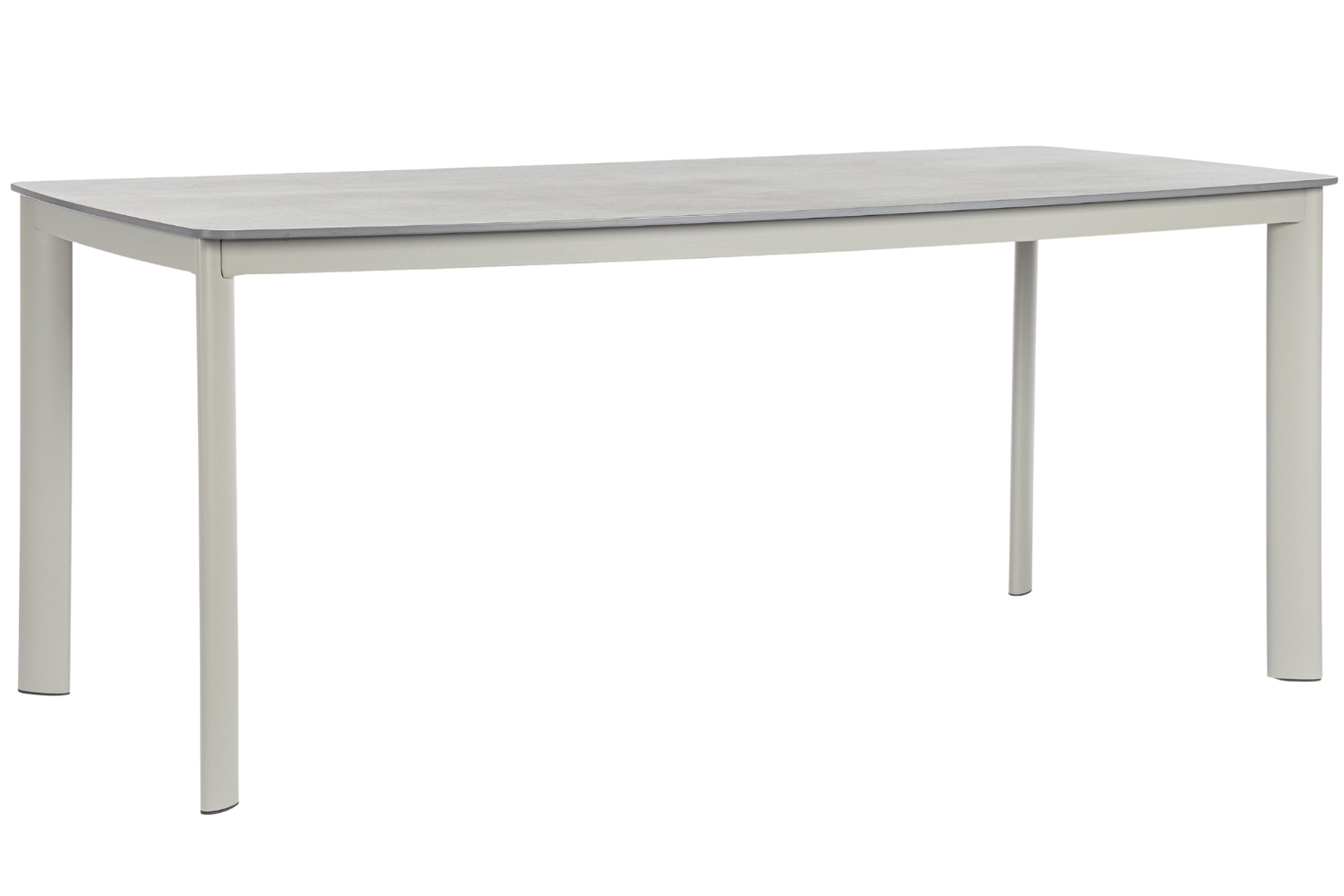 Bizzotto Světle šedý zahradní stůl Alcora 180 x 90 cm s keramickou deskou Bizzotto