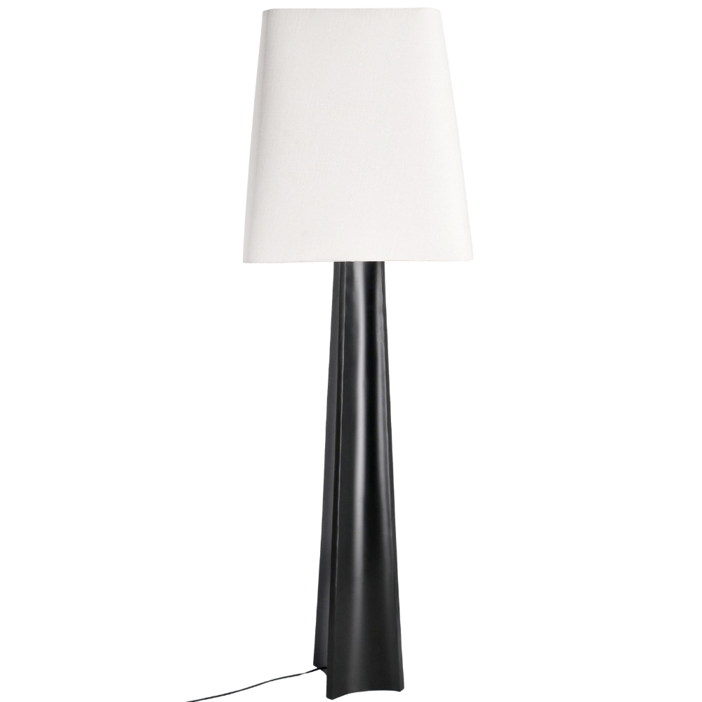 Bizzotto Černobílá stojací lampa Tripura 151 cm Bizzotto