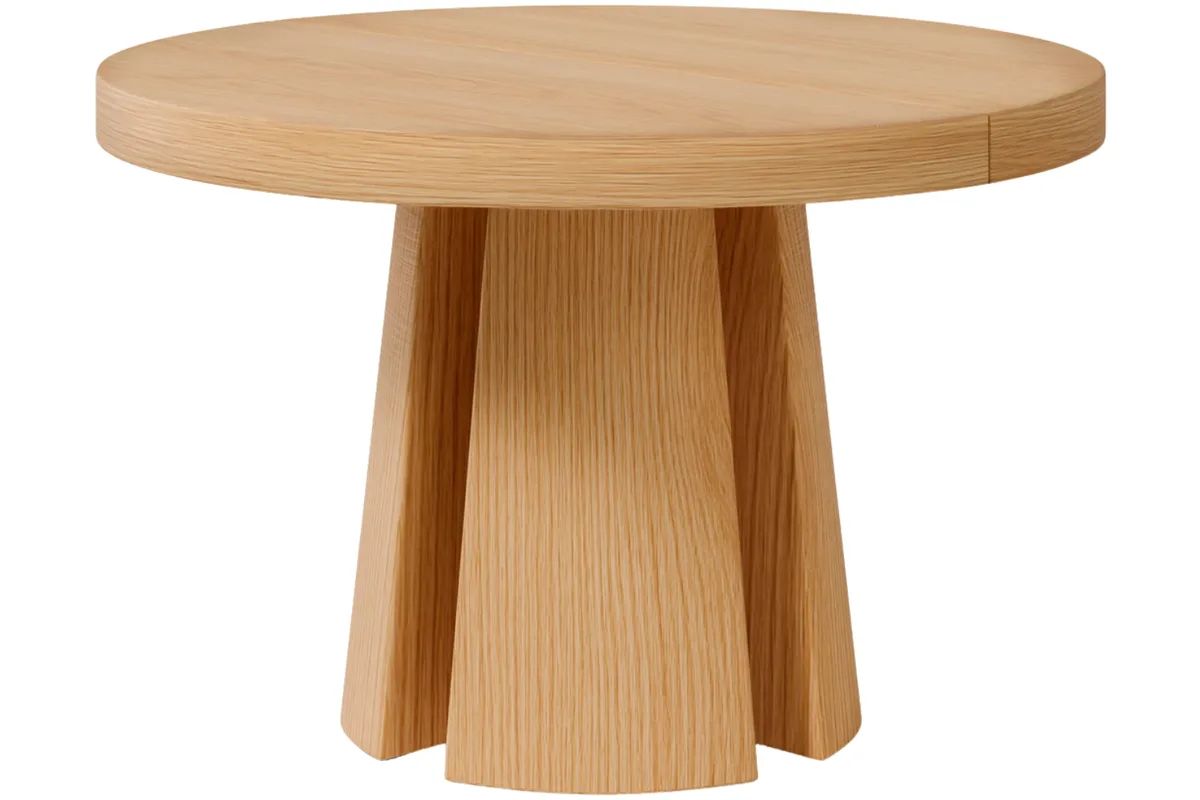 Somcasa Dubový rozkládací jídelní stůl Marcella 120/170 cm