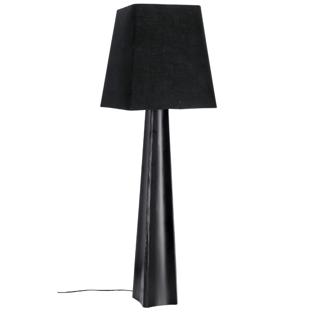 Bizzotto Černá stojací lampa Tripura 151 cm Bizzotto