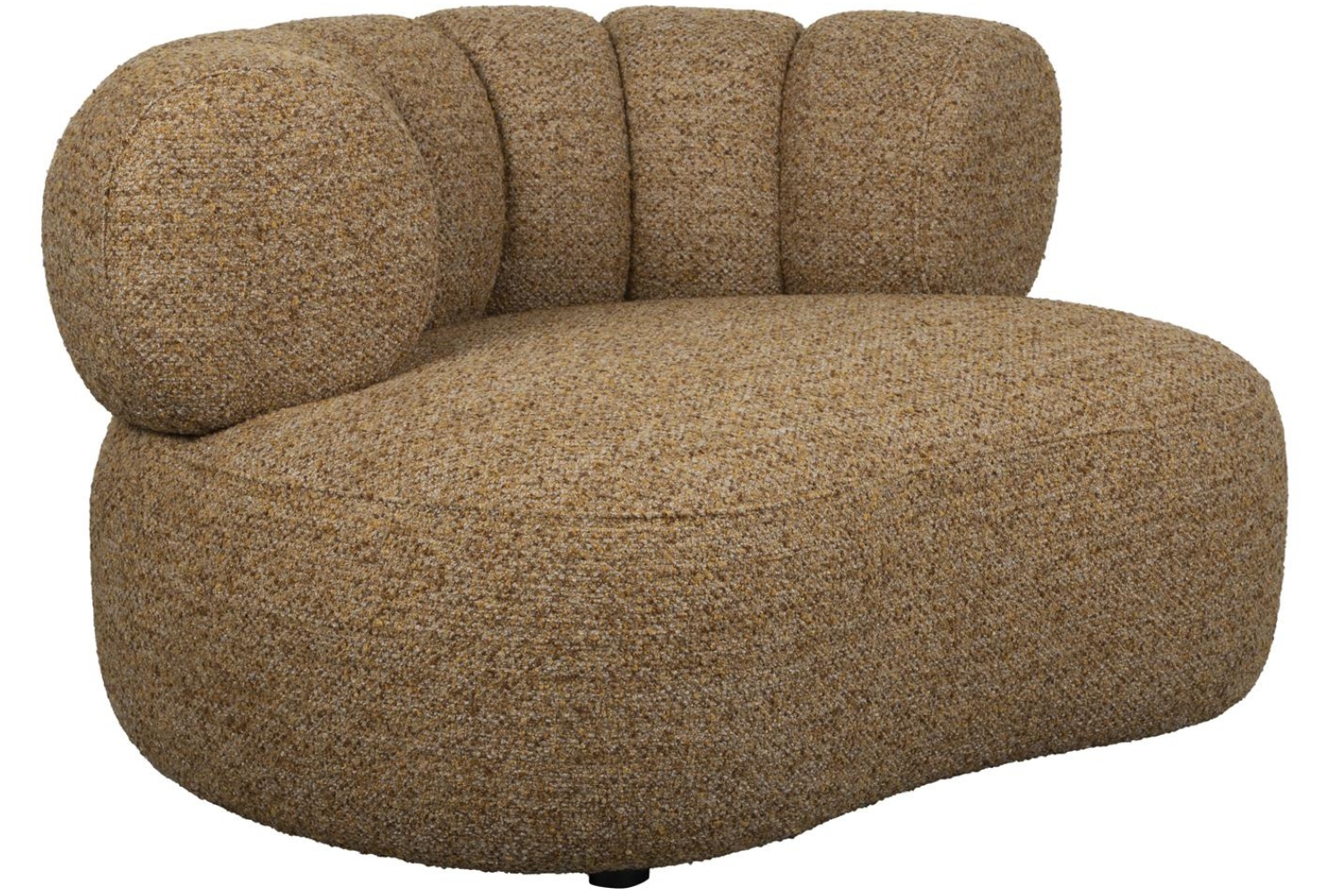Dutchbone Hnědé čalouněné lounge křeslo DUVANE Dutchbone