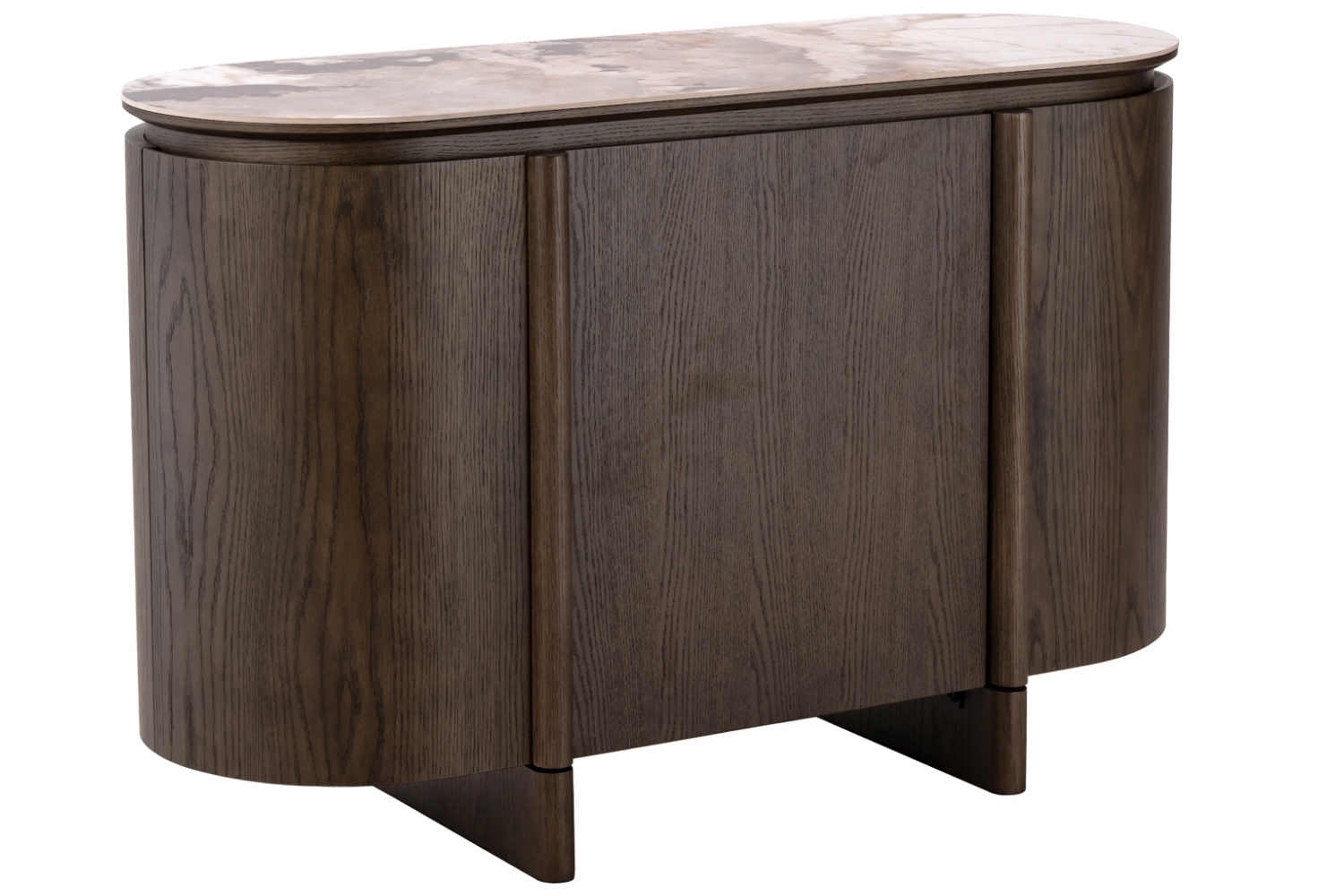 Richmond Dřevěná komoda Langford 120 x 45 cm s keramickou deskou Richmond