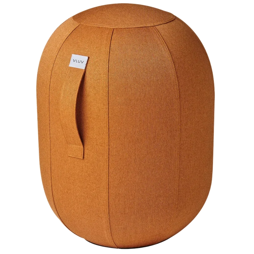 Oranžová balanční stolička VLUV KAPSUL NEW LEIV 52 cm Vluv