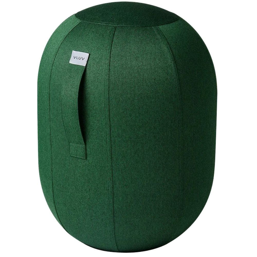 Tmavě zelená balanční stolička VLUV KAPSUL NEW LEIV 52 cm Vluv