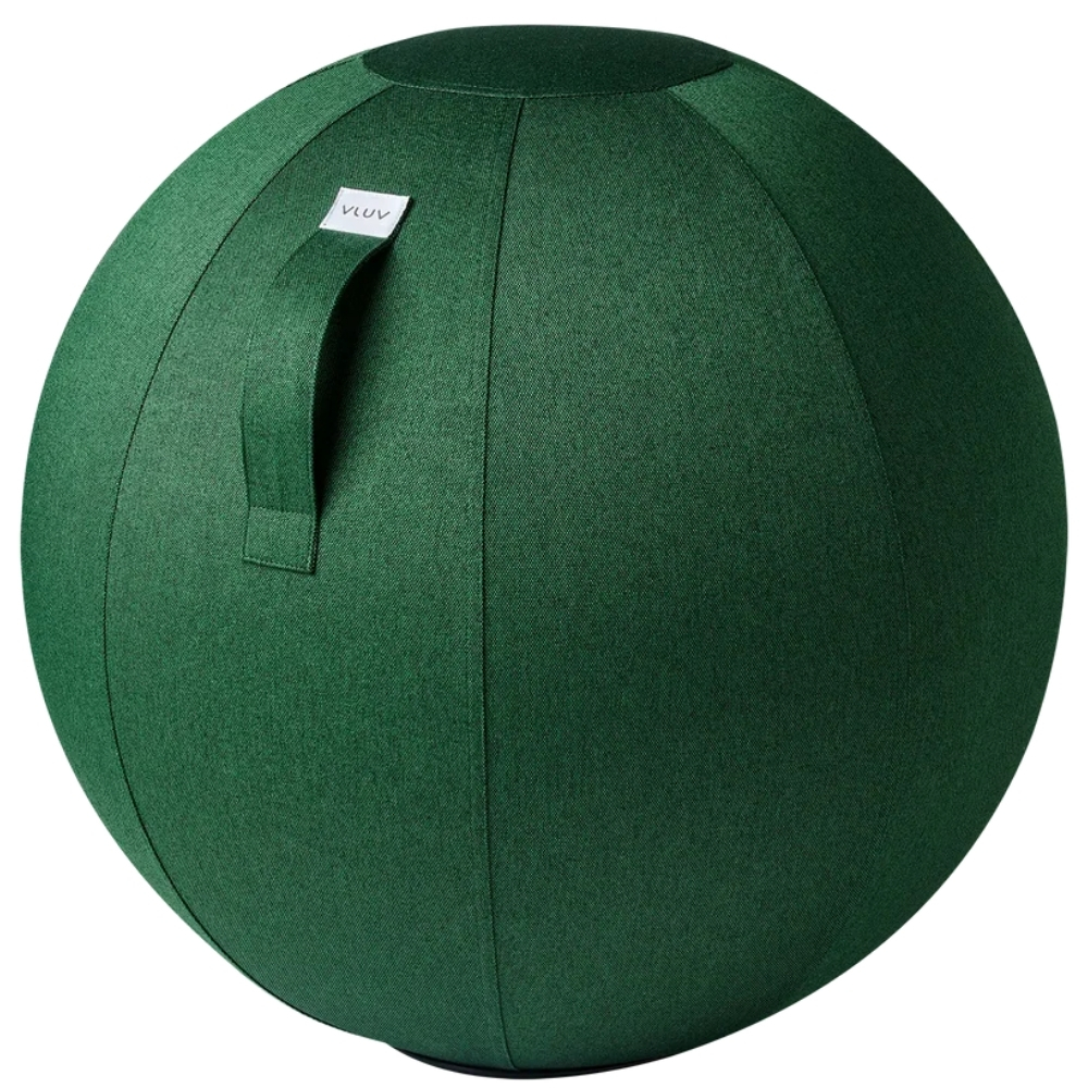 Tmavě zelený sedací / gymnastický míč VLUV NEW LEIV Ø 65 cm Vluv