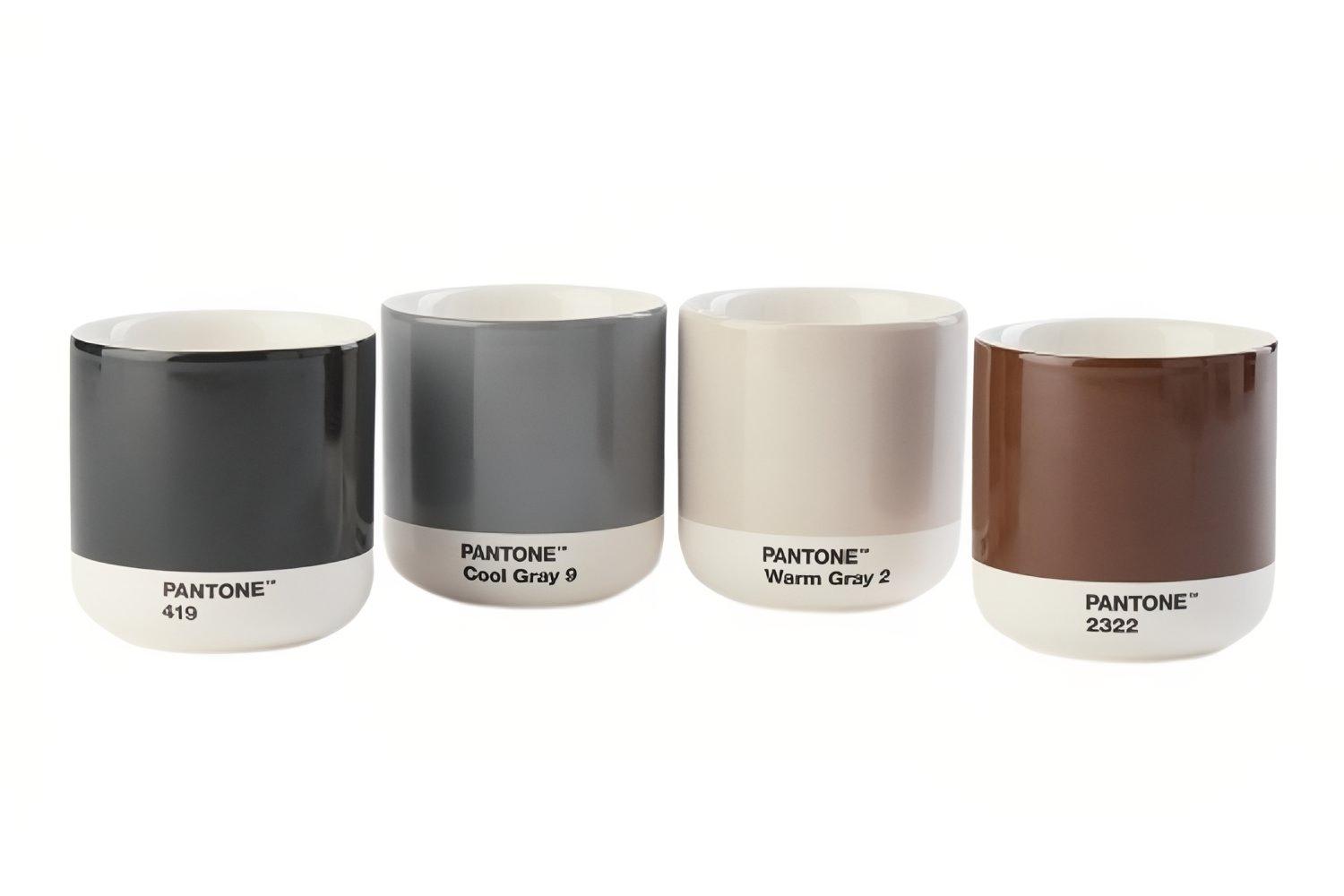 Set čtyř hrnků Pantone Cortado 175 ml Pantone